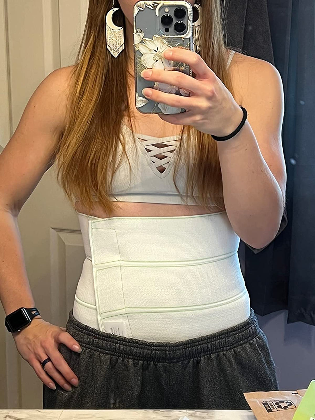 postpartum abdominal binder.