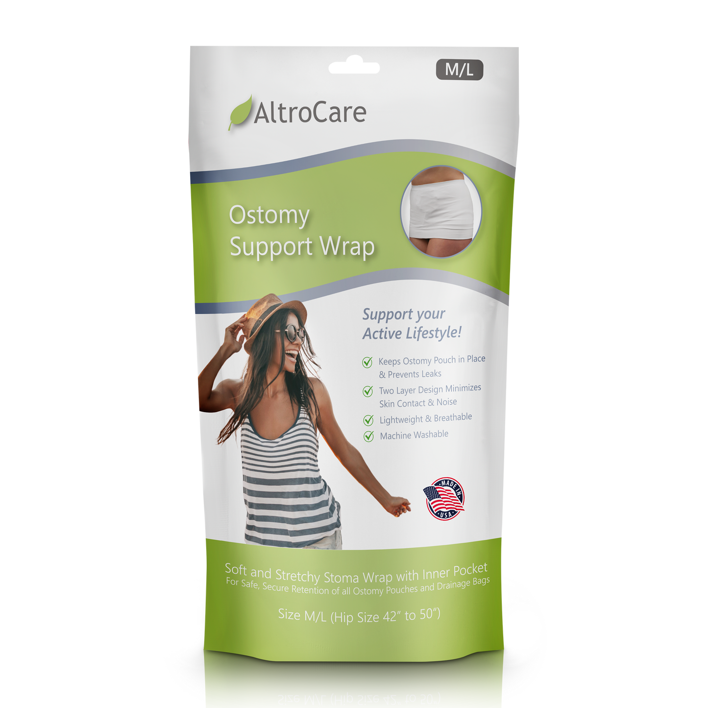 Ostomy Support Wrap (Case of 20)