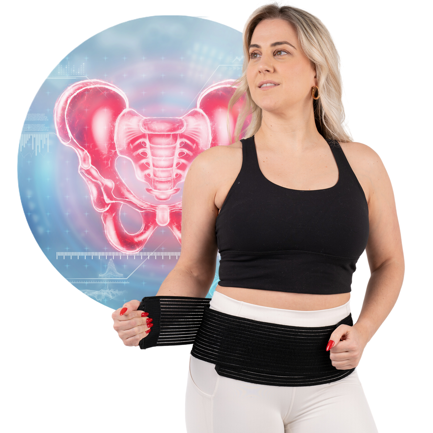 3-in-1 Hip Shrinker, Postpartum Back Support & Sacroiliac Pelvis Belt (Case of 20)