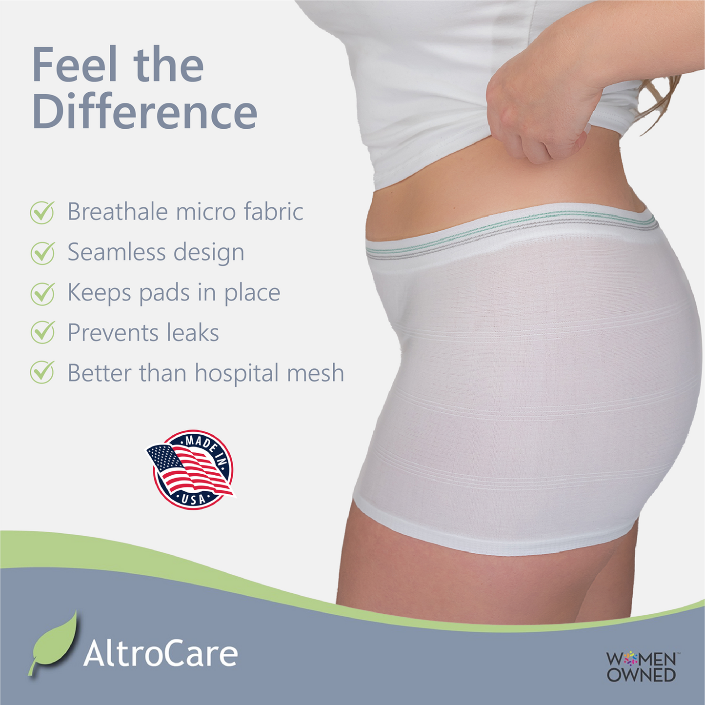 5-Pack Disposable, Postpartum and Incontinence Underwear